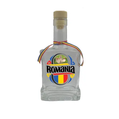 Castelul bran romania, sticla cu mesaj plata, 500 ml, model divgs179 11